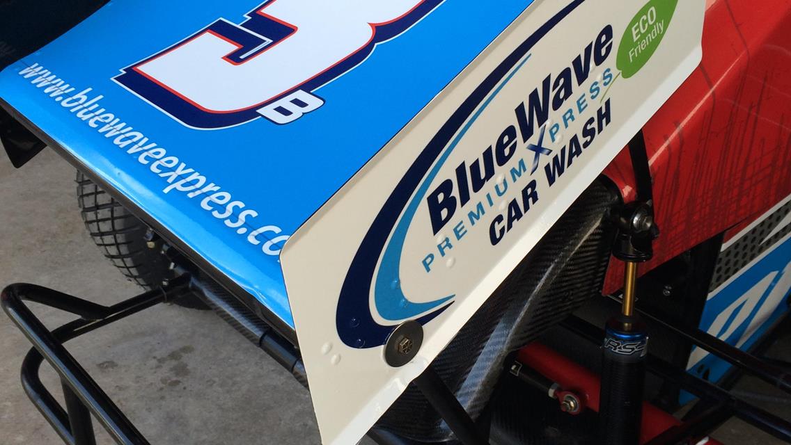 BlueWave Express Car Wash partners with Trey Burke Racing