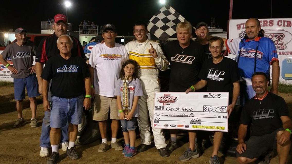 Hagar Powers to First Career 410ci Nonwing Sprint Car Triumph During Standout Weekend
