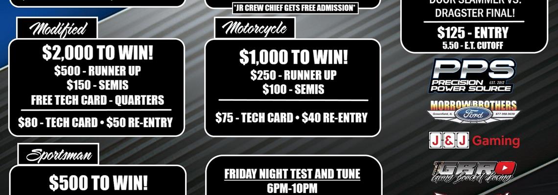 2025 IHRA POINTS RACE FLYER IS HOT OFF THE PRESS!