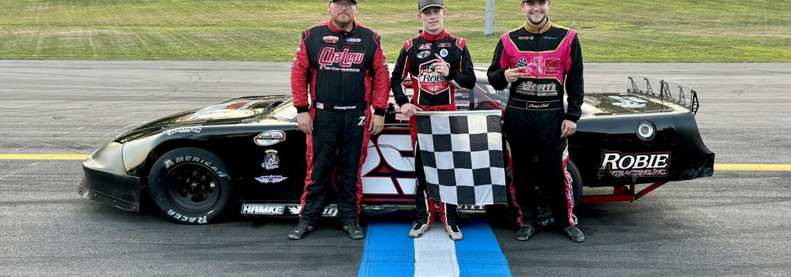 Robie wins the Keen Parts 100!