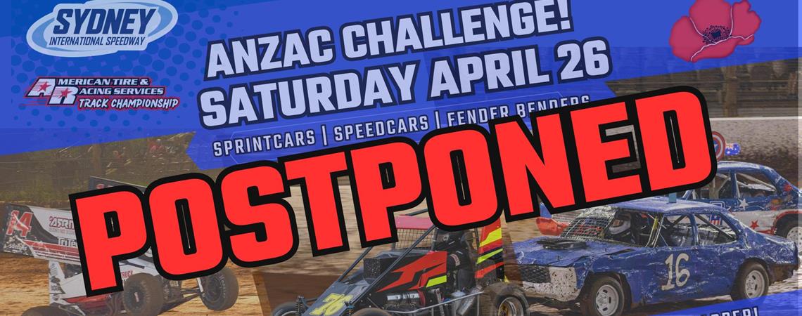 ANZAC CHALLENGE - EVENT POSTPONED