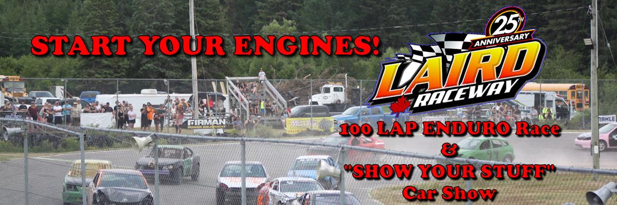 100 Lap Enduro and "Show Your Stuff" Car Show