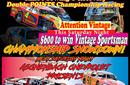 This Saturday $600 to win Vintage Sportsman