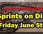 Sprints on Dirt Friday June 5t