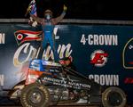 Courtney Doubles Up at Four Crown Nationals – Ready for Three-Race USAC Sprint Car Set this Weekend