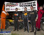 SMOKE, NIGHTMARES AND THUNDER!  STEWART WINS DUEL WITH BALOG FOR BUMPER TO BUMPER IRA SPRINT VICTORY AT PLYMOUTH!
