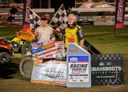 COLWELL CASHES IN FOR FIRST MIDGET