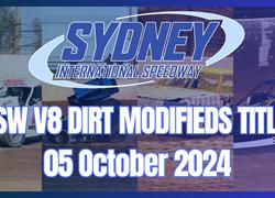 NSW V8 Dirt Modified Title - 05 Oc