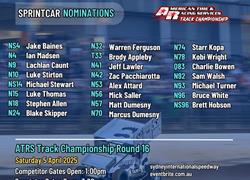 SPRINTCAR NOMINATIONS ARE IN - Sat