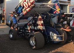 Swindell Charges to Podium Finish