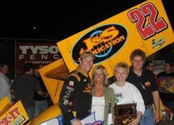 Two in a Row for Hodnett with the