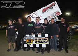 Giovanni Scelzi Sweeps Sprint Car