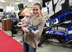 Racecar Driver Helps With Surprise