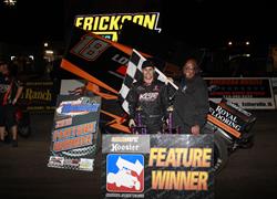 Madsen Sweeps Double Features with