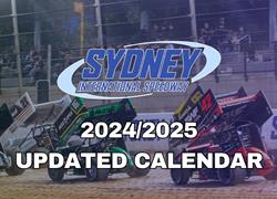 2024/2025 Updated Season Calendar