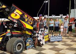 Cisney Survives Wild Last Lap at P