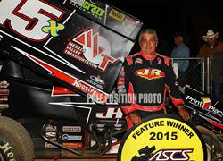 Johnny Herrera Tops ASCS Red River