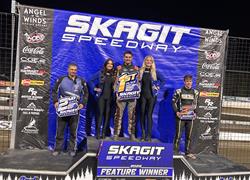 STARKS SCORES WIN AT SKAGIT SPEEDW