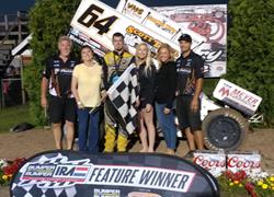 Scotty Thiel - Podium at Fairbury