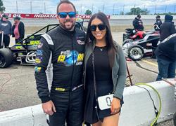 Steffens visits IRP for Hoosier 10