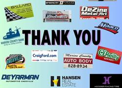 2025 Track Sponsors