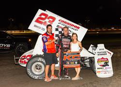 Bergman Wins at Lakeside Speedway