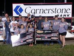 Berck doubles up in Malvern Bank Late Models at Ju