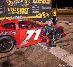 Rowe wins Dixie 100;  Jason Dvorscak gets first oval track win!