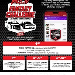 Over $1,000 in prizes up for grabs for the 2024 IMCA.TV Fantasy Challenge on the MyRacePass app!