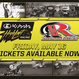 Kubota High Limit Racing Sprint Car Series Tickets Now on Sale