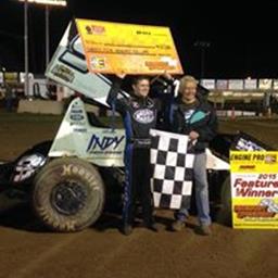 Parker Price Miller earns 1st career 410 sprint win at Fremont Speedway