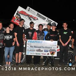 Giovanni Scelzi Wins Opening Night of Peter Murphy Classic at Thunderbowl