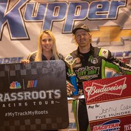 CARTER PARKS IT IN VICTORY LANE