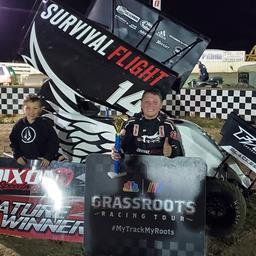 Baxter Earns First Career Super 600 Win at Dixon Speedway