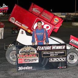 Johnson Captures First Career King of the West-NARC Win at Home Track