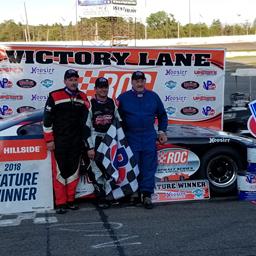 SAM FULLONE DRIVES TO VICTORY IN 50-LAP RACE OF CHAMPIONS LATE MODEL SERIES  EVENT AS PART OF JERRY GRADL NIGHT AT THE TRACK @ HILLSIDE BUFFALO