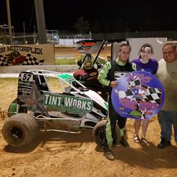 Lucas, Tipton, Townsend Park it in Victory Lane