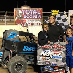 Jared McIntyre Lands First NOW600 Mile High Victory at El Paso County Raceway