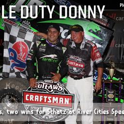 Schatz Doubles Up at River Cities