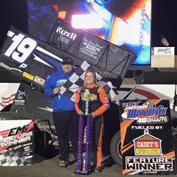 Polyak, Geldner, Menk, Clinton and Looft Visit Victory Lane During Full Tilt Performance Night at Jackson Motorplex