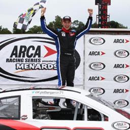 Benjamin takes Winchester ARCA 200 checkers