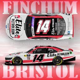 Finchum Enjoys Great NASCAR Xfinity Run at Bristol