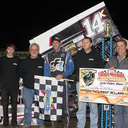 Blaney Bests Stout Field to Claim $15,000 During Renegade Sprints Open Wheel Championships