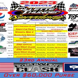 2023 Gillette Thunder Speedway Remaining Schedule