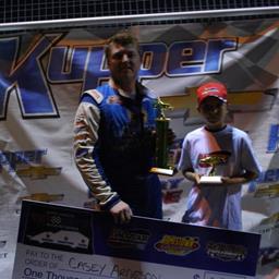 ARNESON SURVIVES LATE RACE CAUTION TO TAKE HOME TRI-CITY WIN