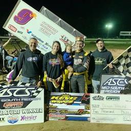 Hagar Captures First Win of the Season During King of the Wings Event at Jackson Motor Speedway