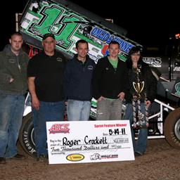 Crockett Sweeps ASCS Northwest Opening Weekend at The Grove!