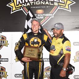 Kennedy Holds Off Swindell To Win Night One Of The 28th Annual Knoxville 360 Nationals