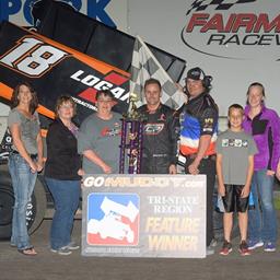 Madsen Outlasts Grosz to Claim GoMuddy.com NSL 360 Tri-State Event at Fairmont Raceway