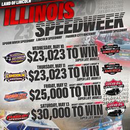 Illinois Speedweek Starts Two Weeks from Today